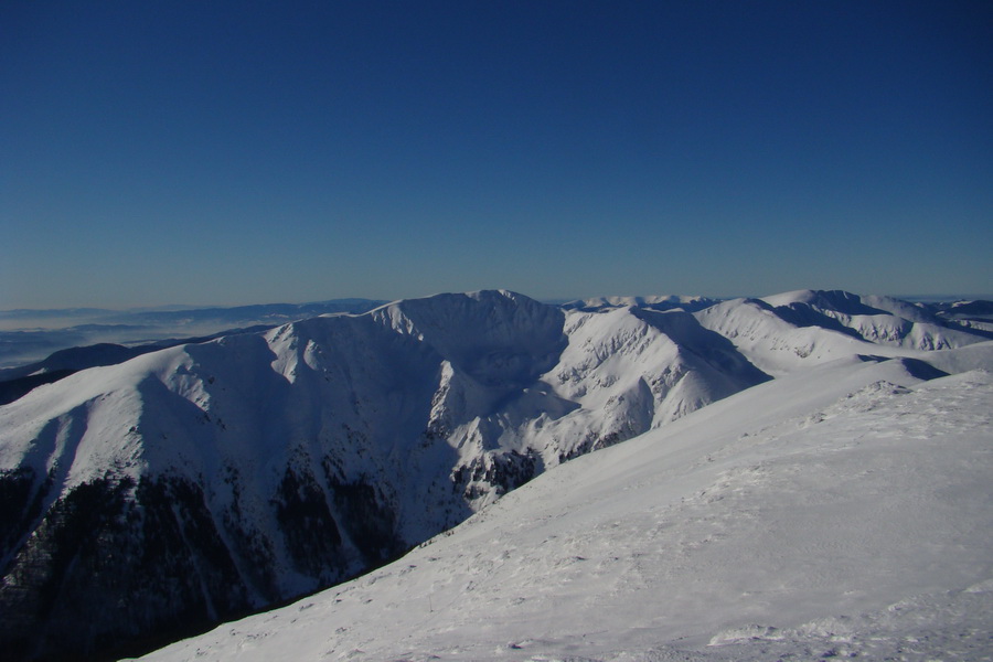 Chopok z Jasnej (Nízke Tatry)