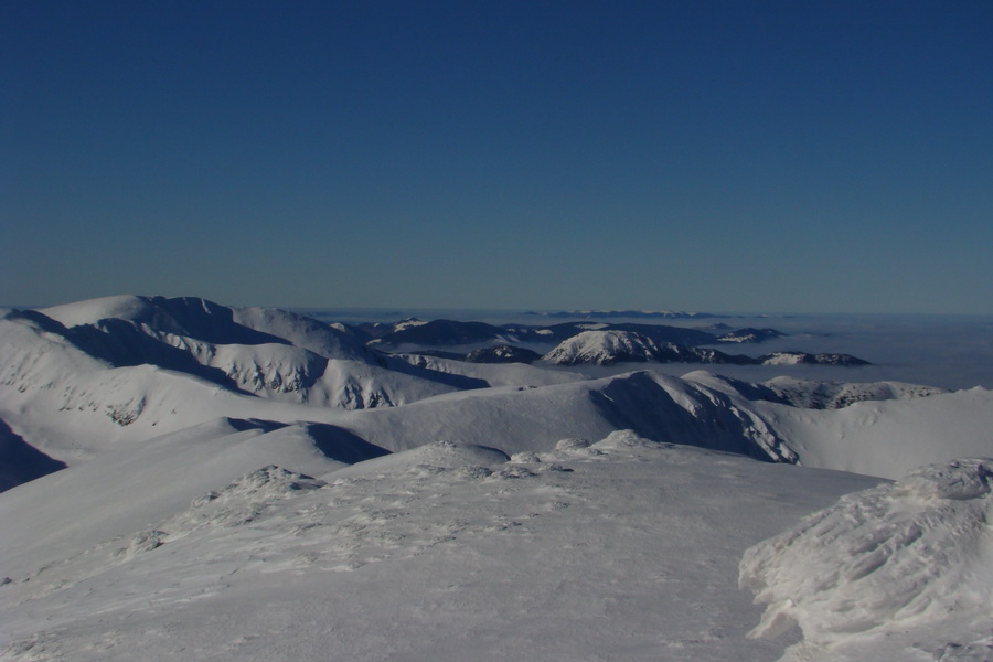 Chopok z Jasnej (Nízke Tatry)