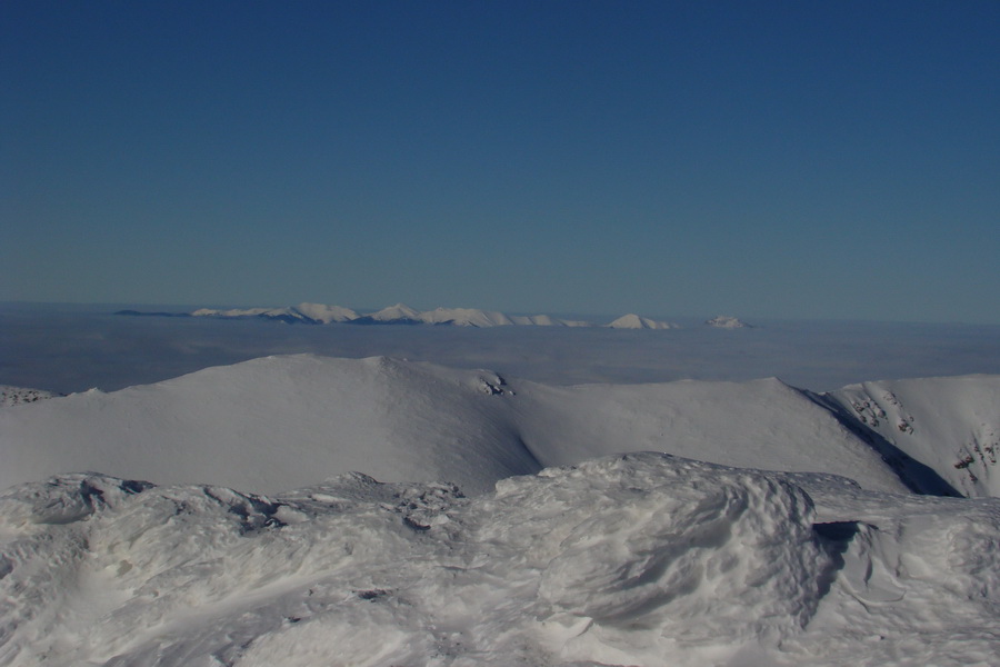 Chopok z Jasnej (Nízke Tatry)