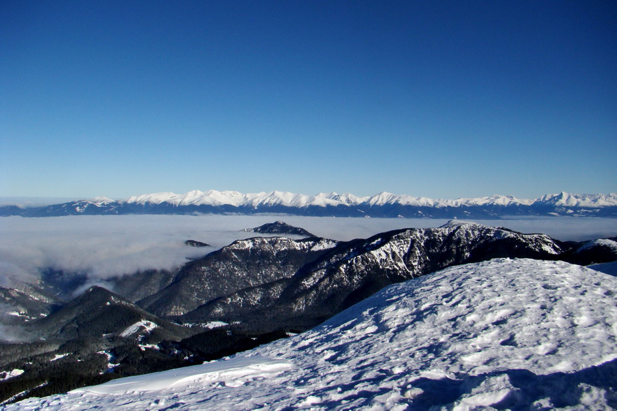 Chopok z Jasnej (Nízke Tatry)