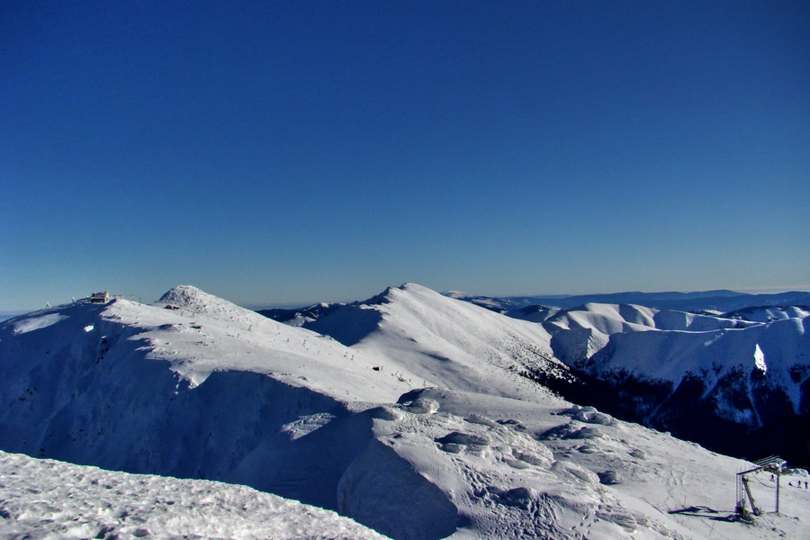 Chopok z Jasnej (Nízke Tatry)