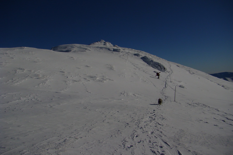 Chopok z Jasnej (Nízke Tatry)