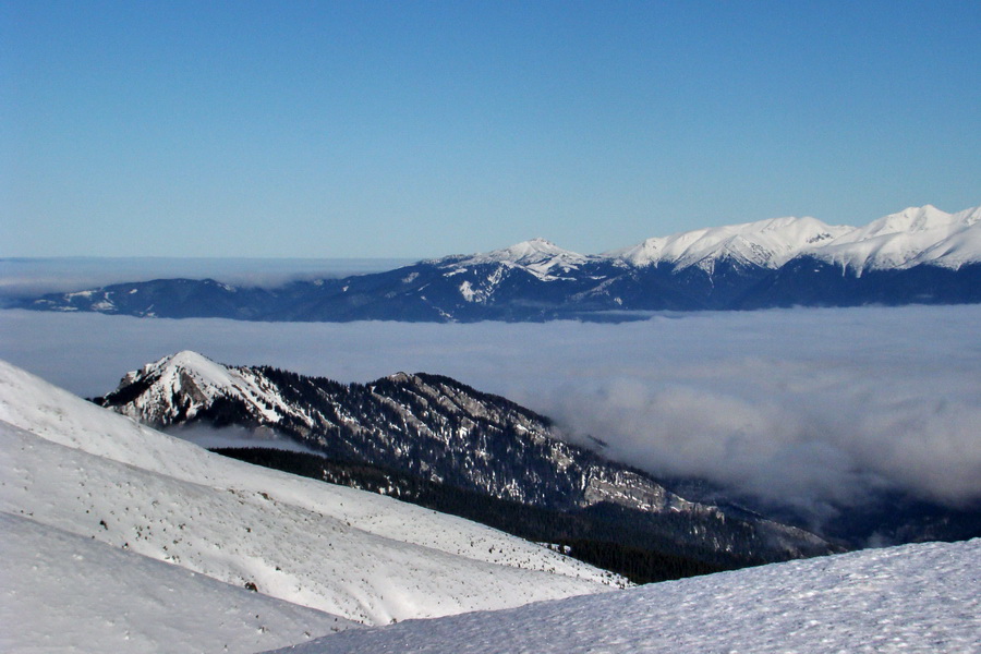 Chopok z Jasnej (Nízke Tatry)