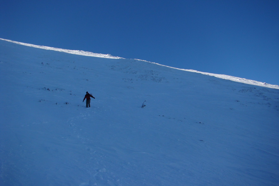 Chopok z Jasnej (Nízke Tatry)