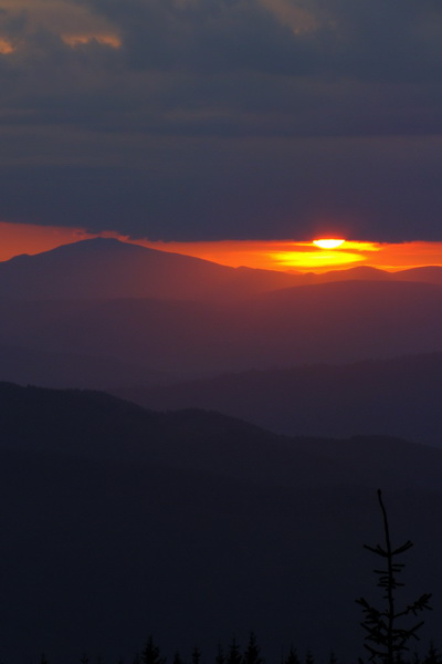 Kojšovská hoľa z Prakoviec (Volovské vrchy)