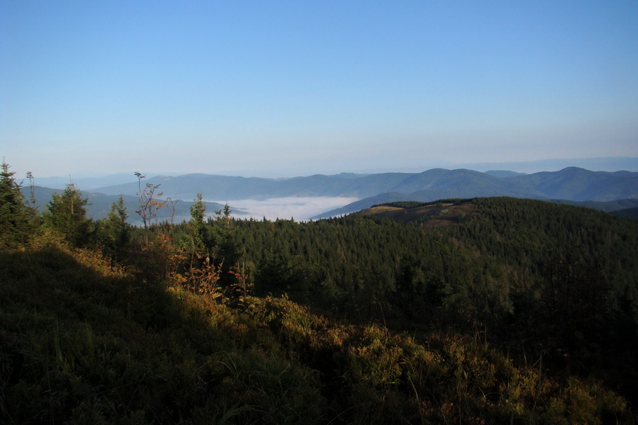 Kojšovská hoľa z Prakoviec (Volovské vrchy)