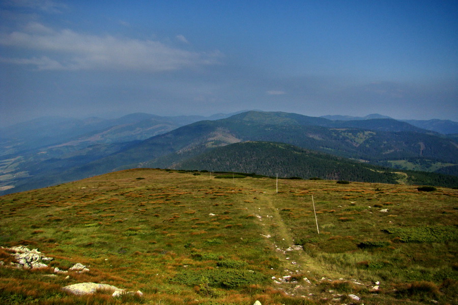 Kráľova hoľa z Andrejcovej (Nízke Tatry)