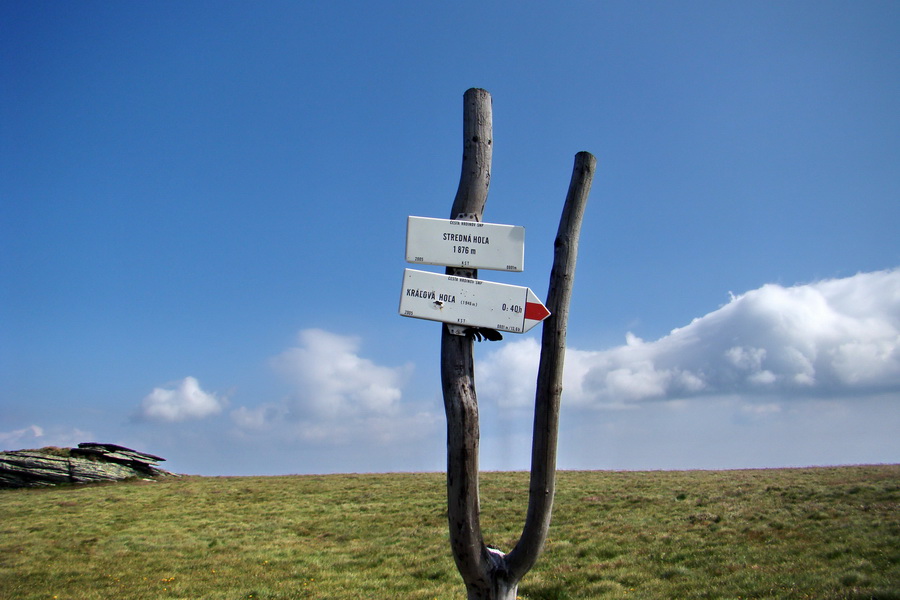 Kráľova hoľa z Andrejcovej (Nízke Tatry)