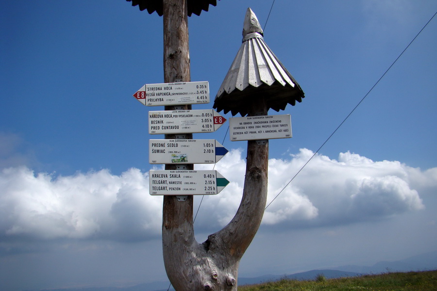 Kráľova hoľa z Andrejcovej (Nízke Tatry)