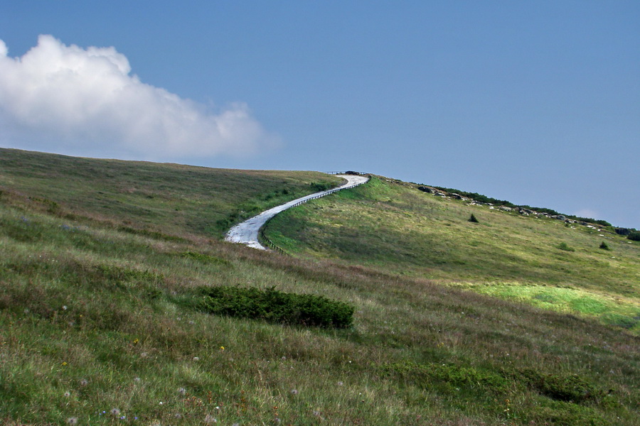 Kráľova hoľa z Andrejcovej (Nízke Tatry)