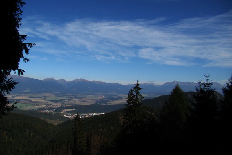 pred nami Západné a Vysoké Tatry