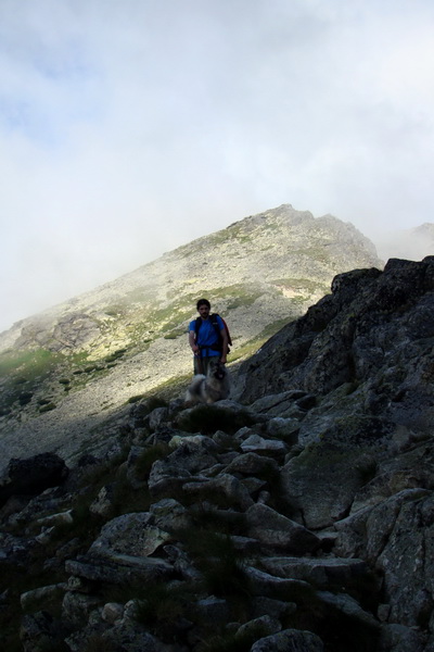 Slavkovský šít so psom (Vysoké Tatry)