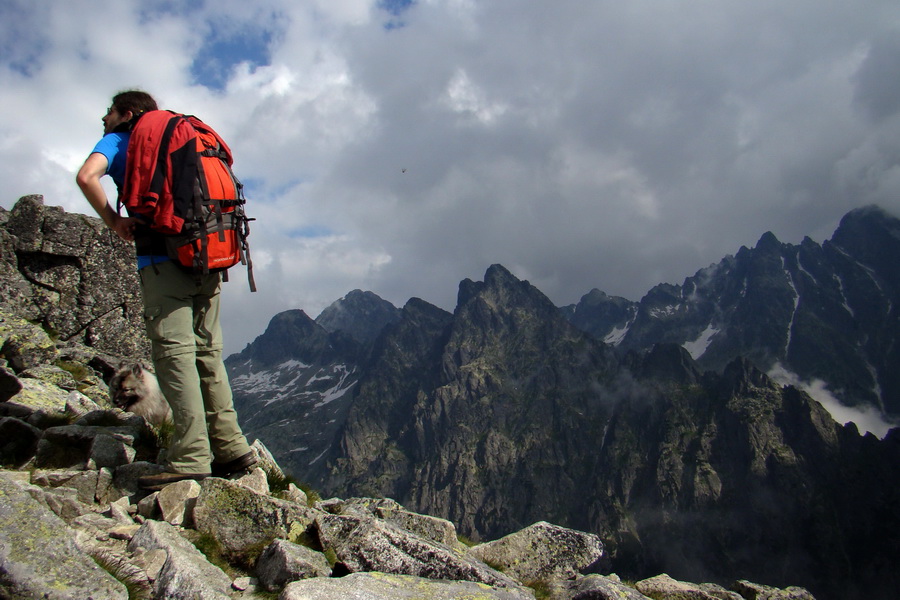 Slavkovský šít so psom (Vysoké Tatry)