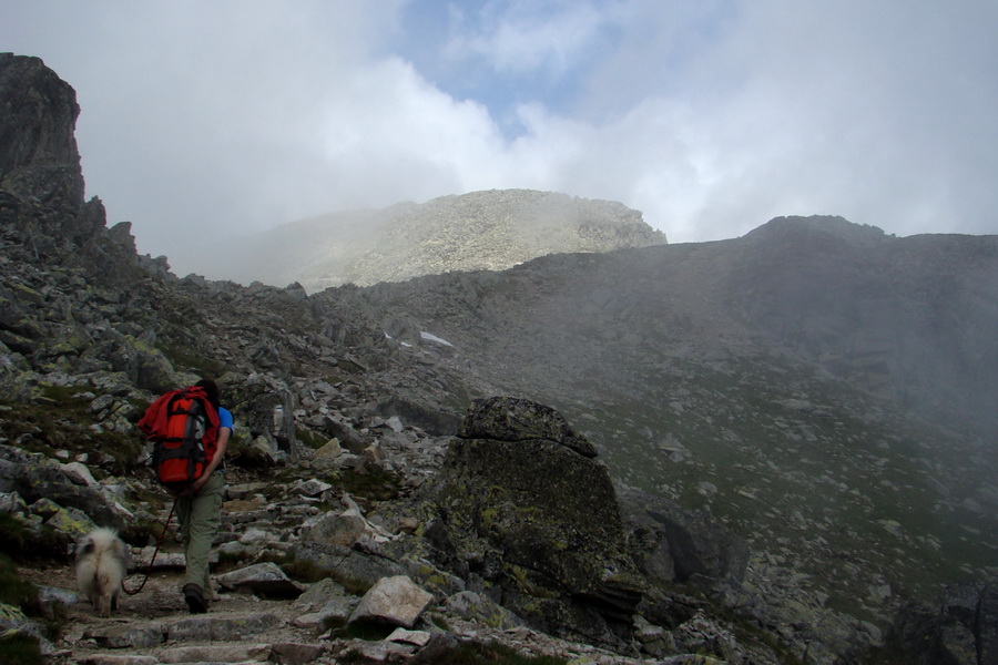 Slavkovský šít so psom (Vysoké Tatry)