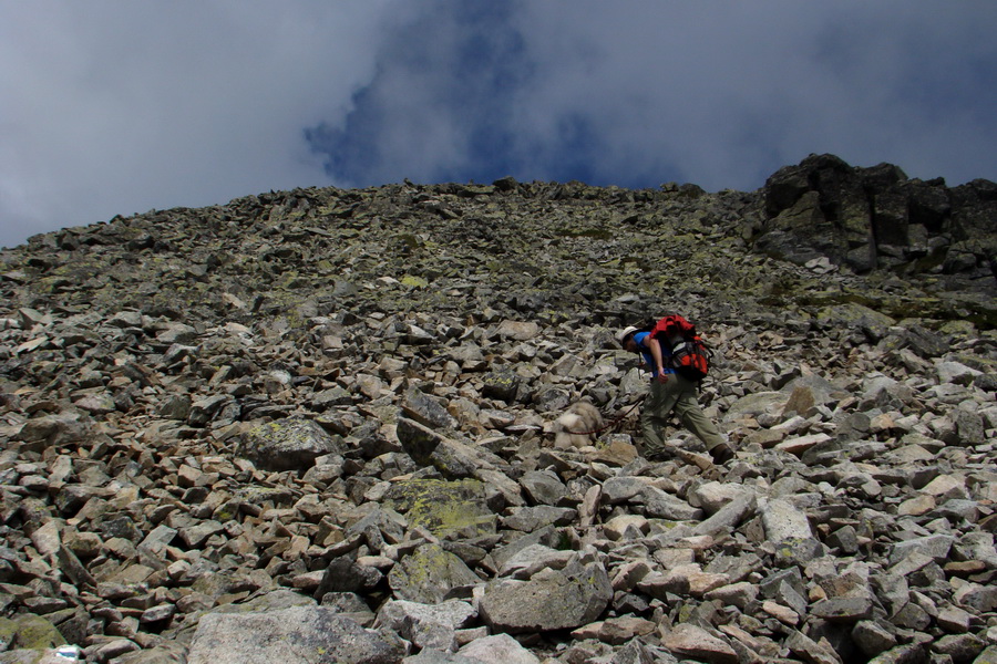 Slavkovský šít so psom (Vysoké Tatry)