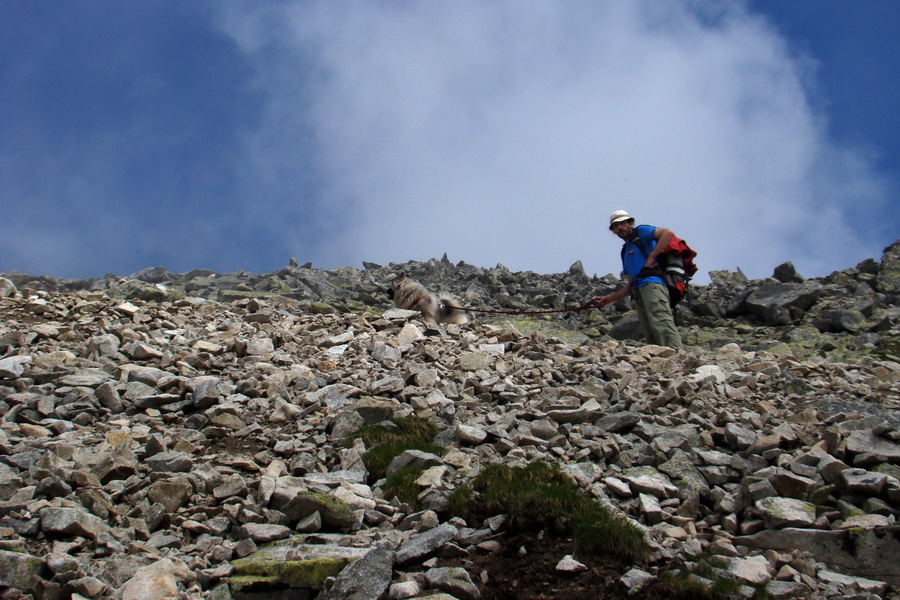 Slavkovský šít so psom (Vysoké Tatry)