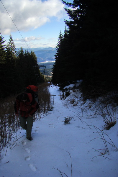 Zimný výstup na Kráľovu hoľu z Telgárta (Nízke Tatry)