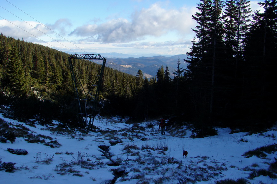 Zimný výstup na Kráľovu hoľu z Telgárta (Nízke Tatry)