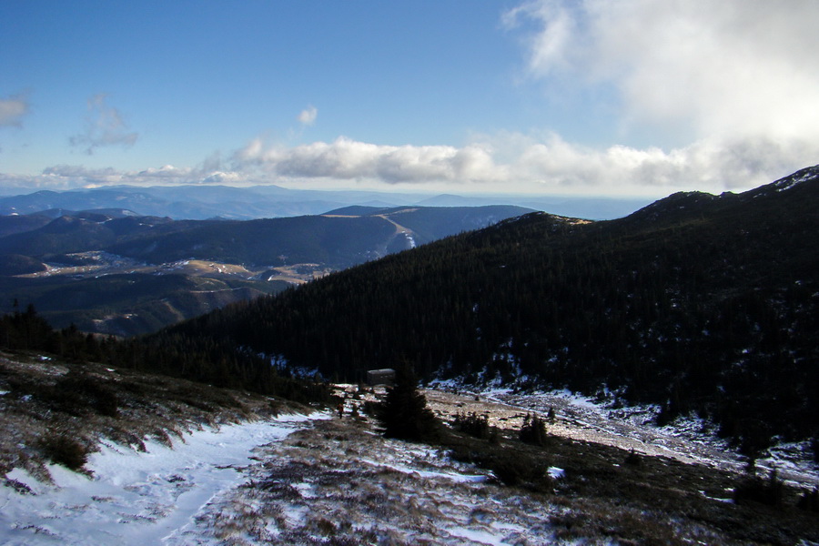 Zimný výstup na Kráľovu hoľu z Telgárta (Nízke Tatry)