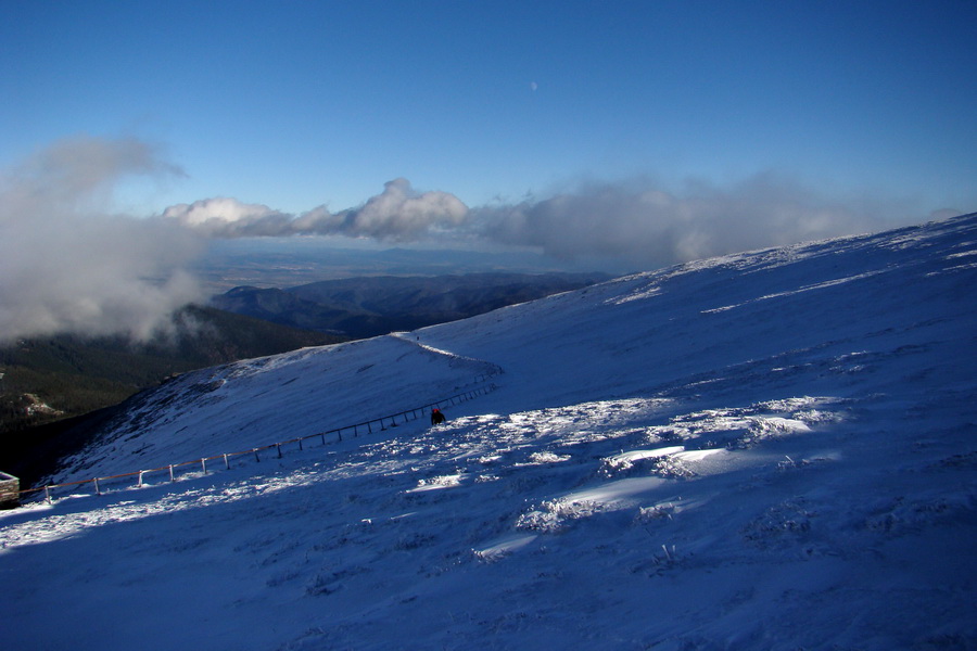 Zimný výstup na Kráľovu hoľu z Telgárta (Nízke Tatry)