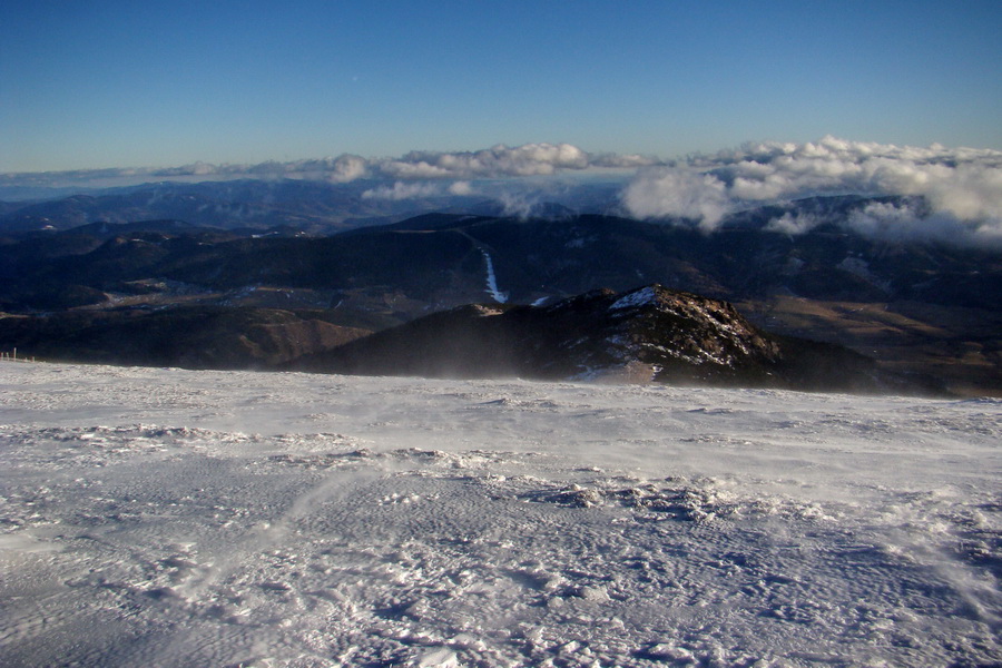 Zimný výstup na Kráľovu hoľu z Telgárta (Nízke Tatry)