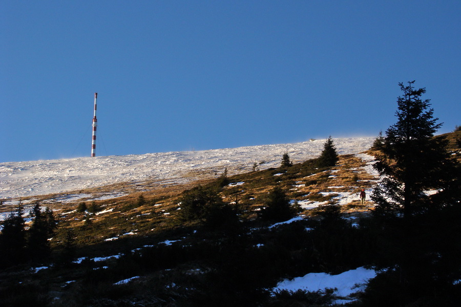 Zimný výstup na Kráľovu hoľu z Telgárta (Nízke Tatry)