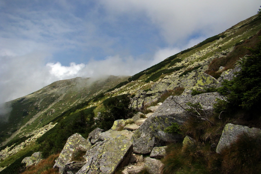 Ďumbier z Jánskej doliny (Nízke Tatry)