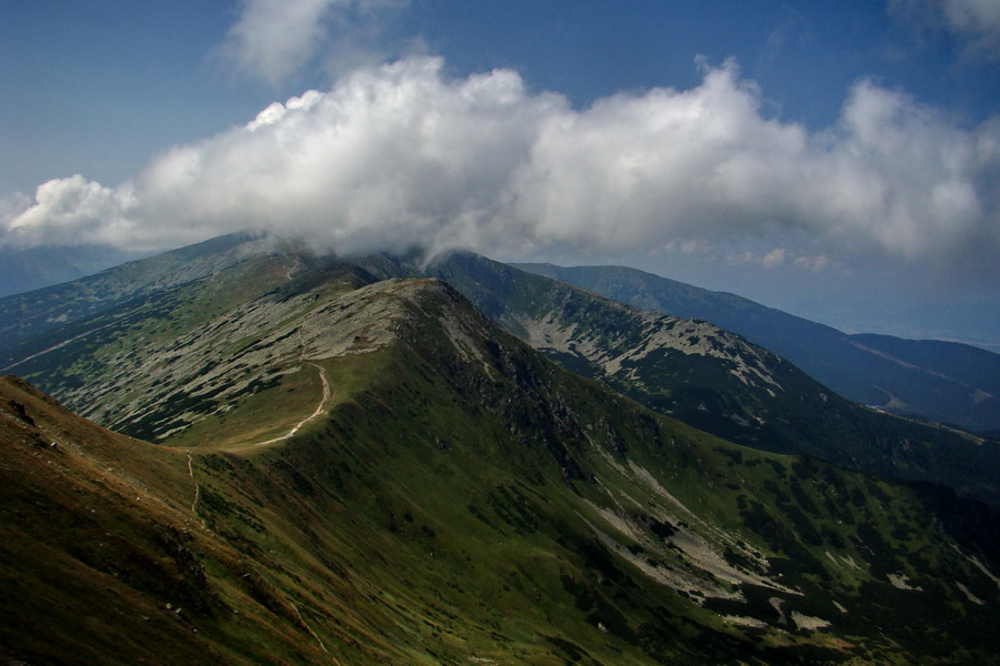 Ďumbier z Jánskej doliny (Nízke Tatry)