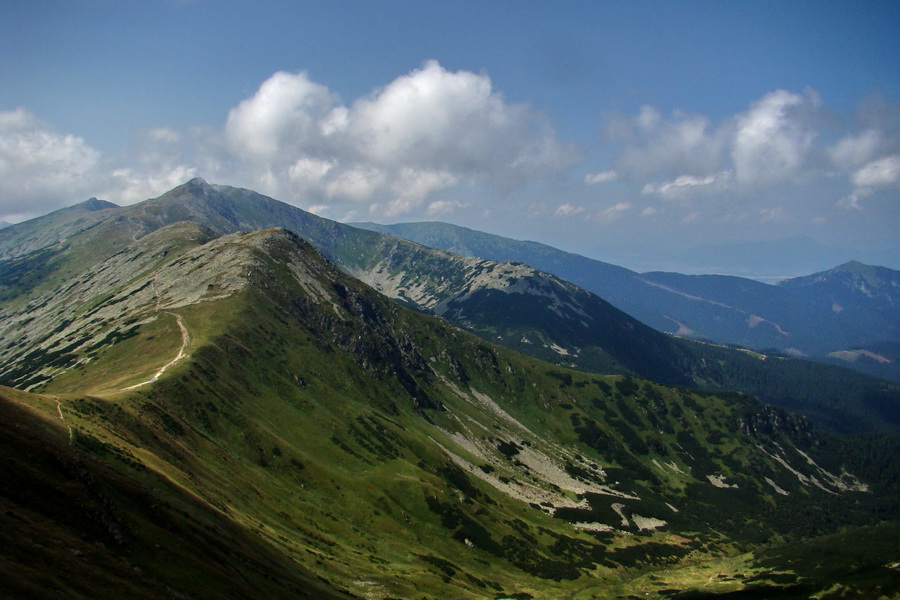 Ďumbier z Jánskej doliny (Nízke Tatry)