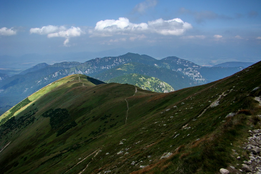 Ďumbier z Jánskej doliny (Nízke Tatry)