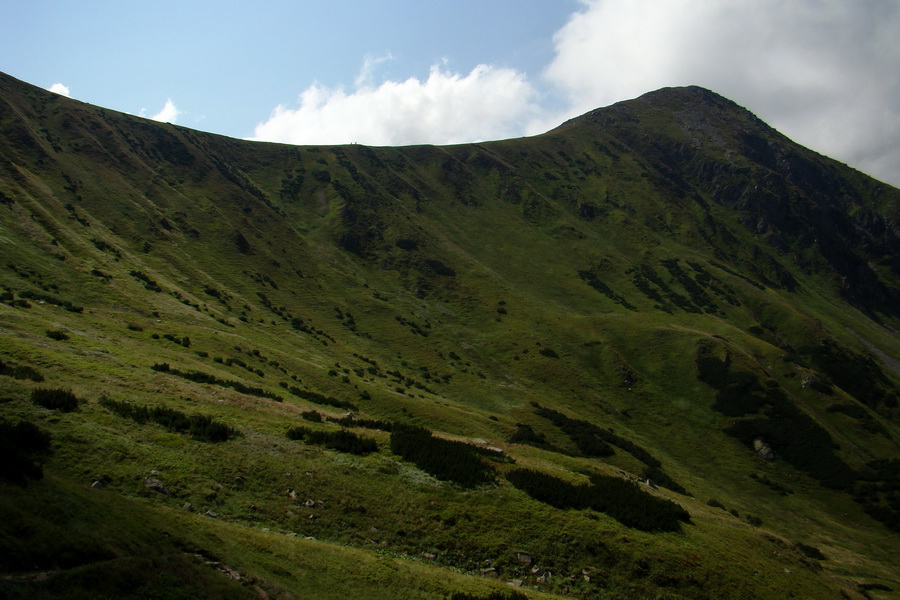 Ďumbier z Jánskej doliny (Nízke Tatry)