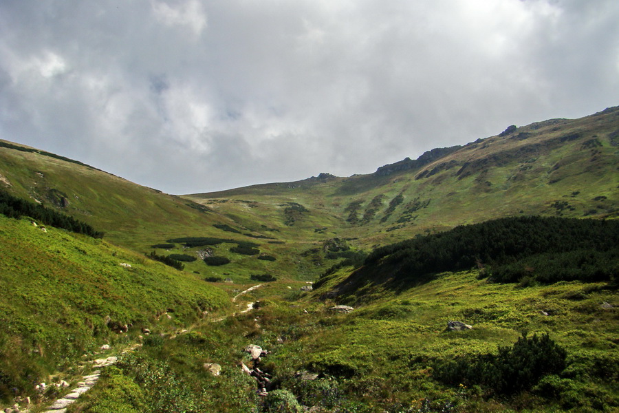 Ďumbier z Jánskej doliny (Nízke Tatry)