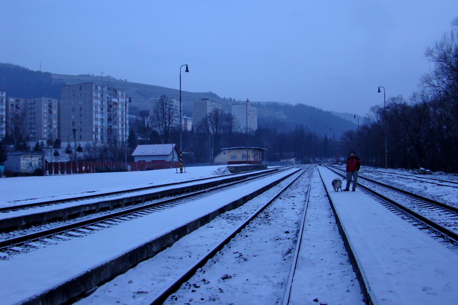 Kloptaň v zime (Volovské vrchy)