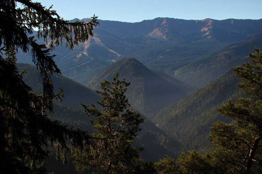 Krakova hoľa z ATC Bystrina (Nízke Tatry)