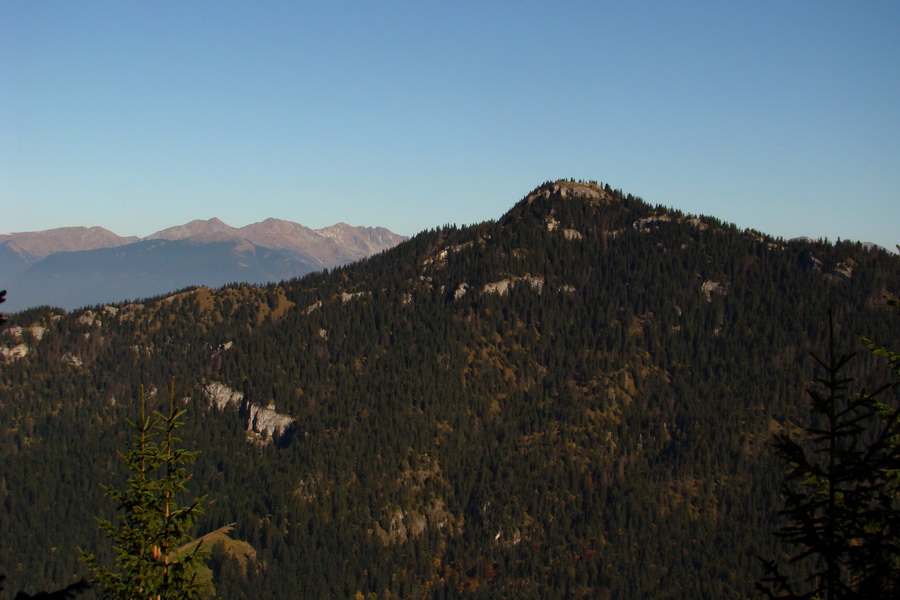 Krakova hoľa z ATC Bystrina (Nízke Tatry)