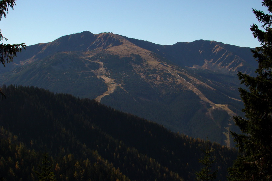 Krakova hoľa z ATC Bystrina (Nízke Tatry)