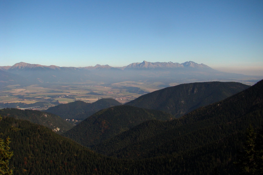 Krakova hoľa z ATC Bystrina (Nízke Tatry)