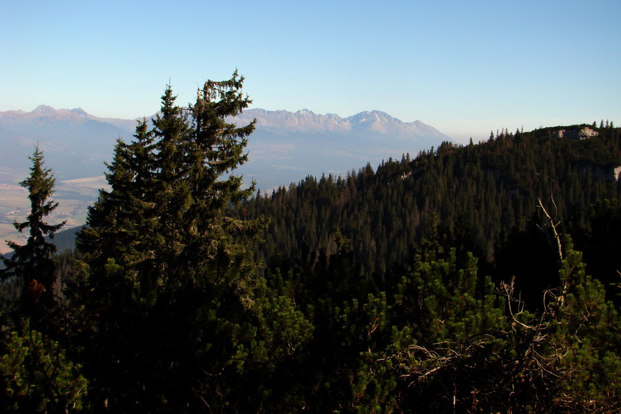 Krakova hoľa z ATC Bystrina (Nízke Tatry)