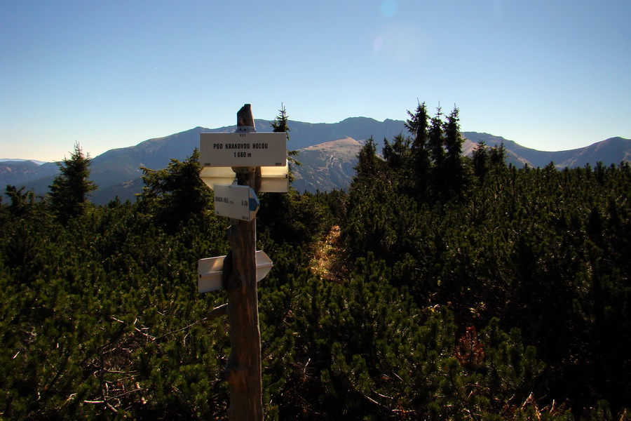 Krakova hoľa z ATC Bystrina (Nízke Tatry)