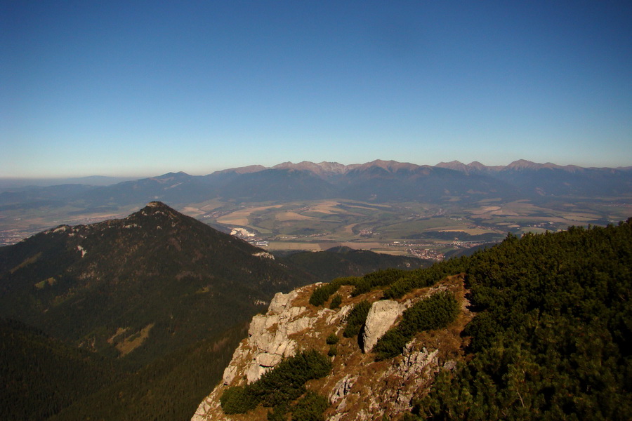 Krakova hoľa z ATC Bystrina (Nízke Tatry)