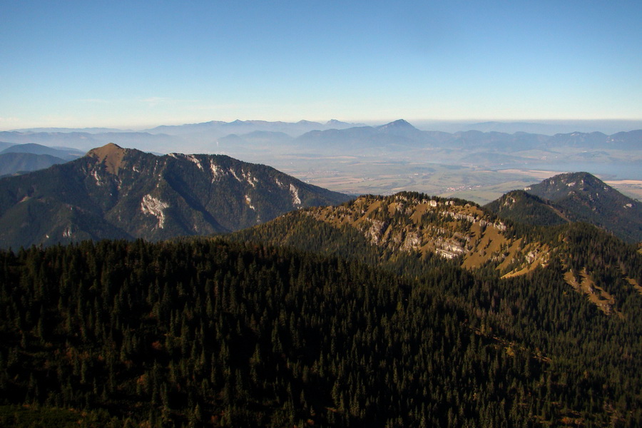 Krakova hoľa z ATC Bystrina (Nízke Tatry)