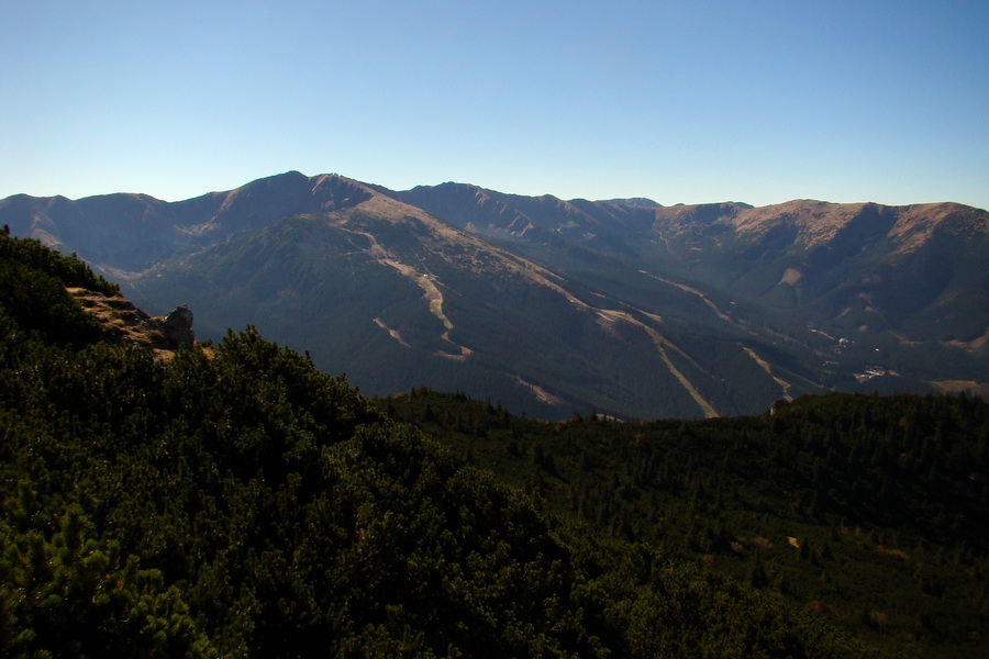 Krakova hoľa z ATC Bystrina (Nízke Tatry)