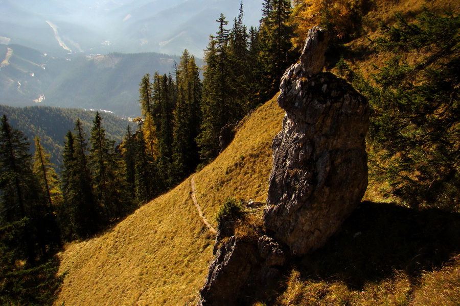 Krakova hoľa z ATC Bystrina (Nízke Tatry)