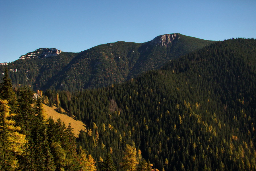 Krakova hoľa z ATC Bystrina (Nízke Tatry)