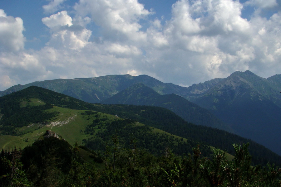 Sivý vrch z Jalovca (Západné Tatry)