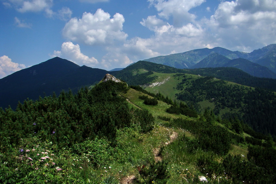 Sivý vrch z Jalovca (Západné Tatry)