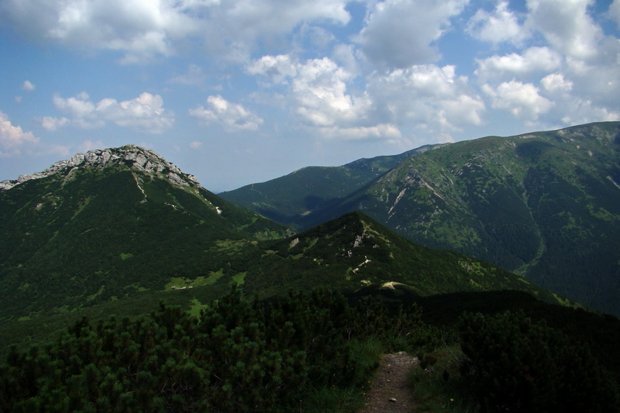 Sivý vrch z Jalovca (Západné Tatry)