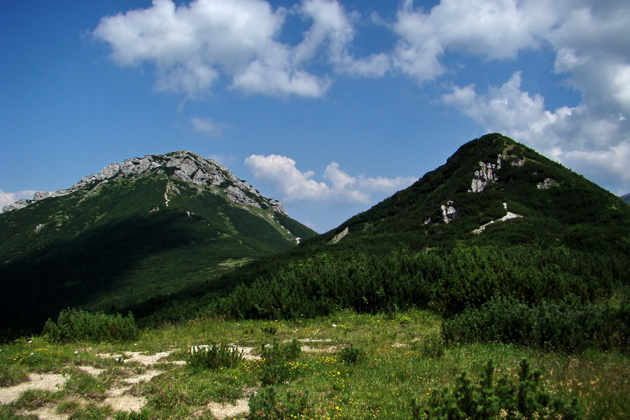 Sivý vrch z Jalovca (Západné Tatry)