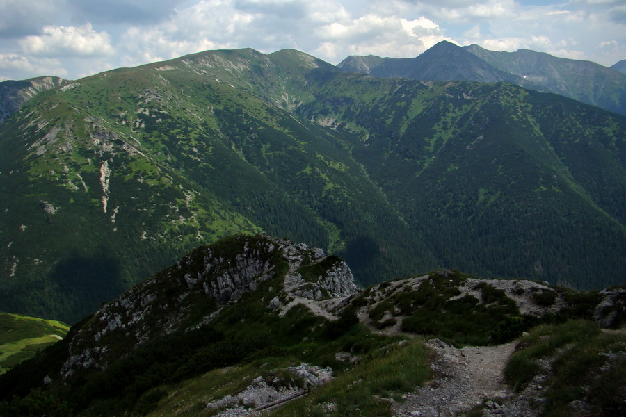 Sivý vrch z Jalovca (Západné Tatry)