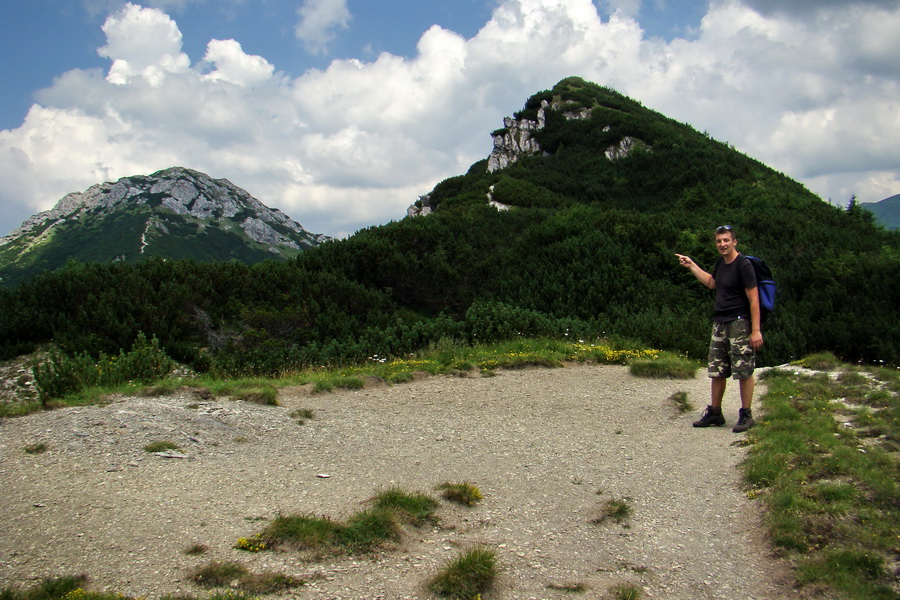 Sivý vrch z Jalovca (Západné Tatry)